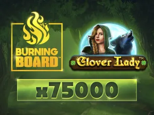 Clover Lady™ Burning Board™ game cover